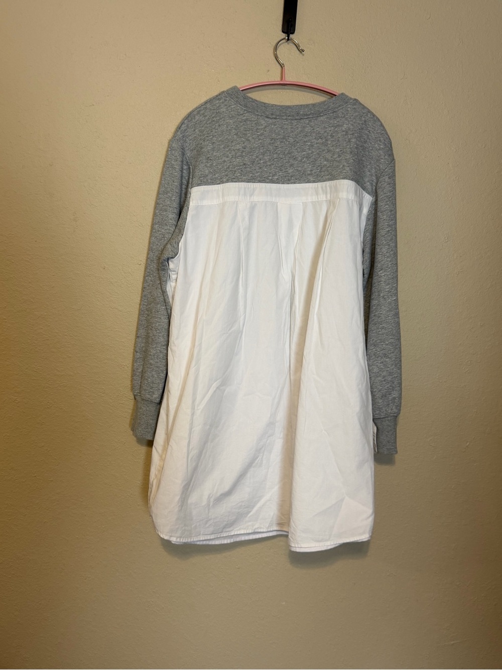 English Factory Poplin Combo Knit Dress Size‎ Small - Picture 7 of 8
